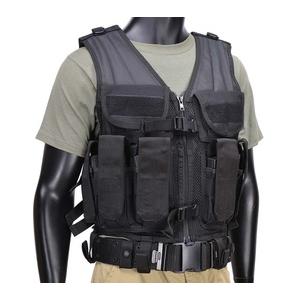 CONDOR タクティカルベスト ETV エリート ピストルベルト付 [ ブラック ] OUTDOOR コンドル・アウトドアの画像