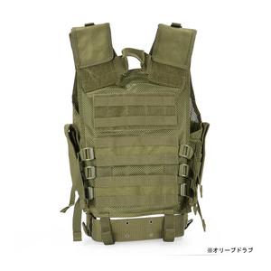 CONDOR タクティカルベスト ETV エリート ピストルベルト付 [ ブラック ] OUTDOOR コンドル・アウトドアの画像