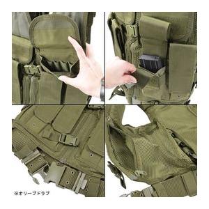 CONDOR タクティカルベスト ETV エリート ピストルベルト付 [ ブラック ] OUTDOOR コンドル・アウトドアの画像
