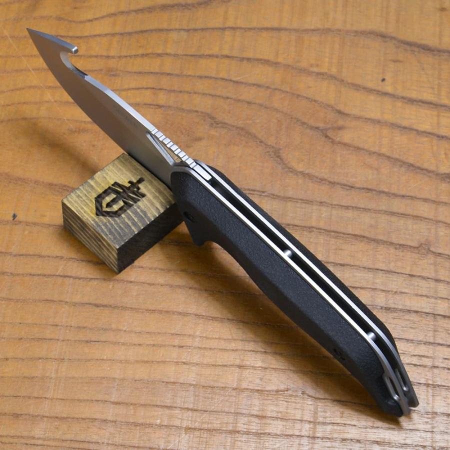 Gerber（ガーバー） ナイフスタンド 1本用 木製 ロゴ入り 木製スタンド