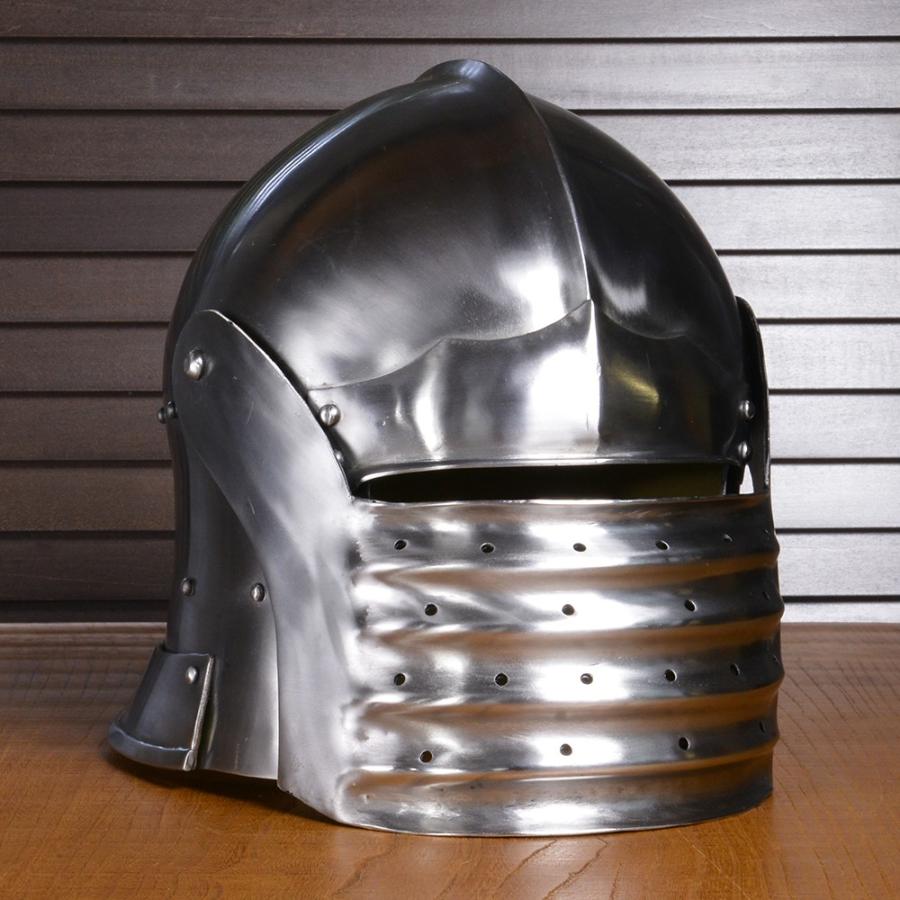 西洋甲冑 中世ヨーロッパ式 兜 ナイトヘルメット 騎士 防具 防御 西洋