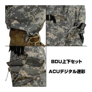 迷彩服 BDU上下セット ACU（UCP）メンズ [ Sサイズ ] ミリタリーパンツ