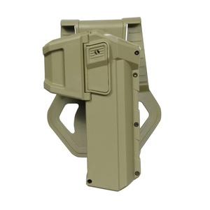 ムーバブルホルスター GLOCKシリーズ用 ウェポンライト対応 パドル付き