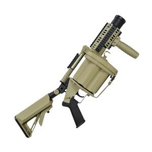 ICS Airsoft グレネードランチャー MGL 40mmモスカート ICS-191 動作確認済み アイシーエス リボルバーグレネードの画像