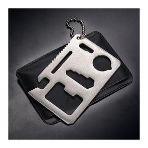 マルチツール カード型 ステンレス [ シルバー ] クレジットカード