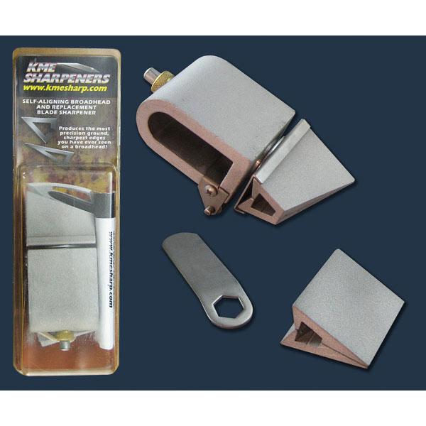 KMEシャープナー 研ぎ台 ブロードヘッドシャープナー Broadhead Sharpener といし トイシ と石 油砥石 水砥石 オイルストーン kmebh100ミリタリーショップ レ