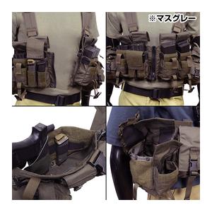 LBT ロードベアリング チェストリグ M4/M16用 フロントジッパー付き 1961A-R [ マルチカム ] London｜revolutjp｜07