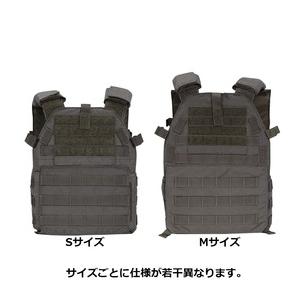 LBX Tactical モジュラー プレートキャリア LBX-0300 [ マスグレー / S