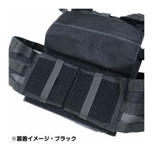 LBX TACTICAL メッシュカマーバンド 左右セット プレート