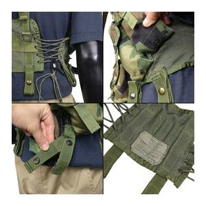 米軍放出品 タクティカルベスト ITLBV ウッドランド迷彩 [ 可