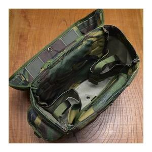 イギリス軍放出品 ガスマスクバッグ DPM迷彩 デッドストック品 英軍