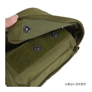 CONDOR ライフルマガジンポーチ M4/AR15/AK用 ダブル 前後2連 6本収納