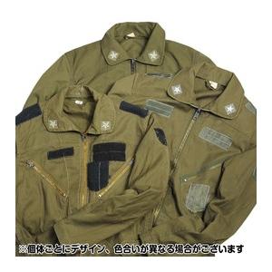 イタリア軍放出品 フライトスーツ 空軍 つなぎ 飛行服 OD [ 48 / 難