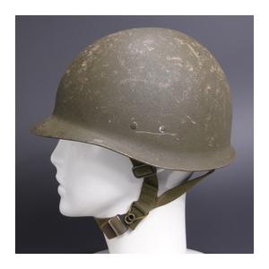 実物　BW ドイツ連邦軍　m1a m56ヘルメット　偽装ネット付き ドイツ軍放出品 ヘルメット M56 スチール製 後期型 [ 本体のみ ] 独軍