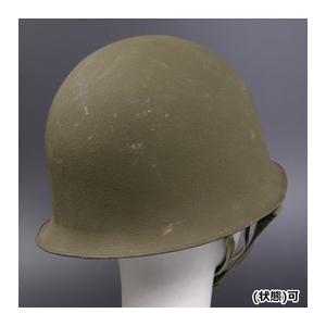 フランス軍放出品 M1951 スチールヘルメット 後期型 二層構造 [ 難あり