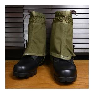 イタリア軍放出品 ゲイター 帆布製 アルパインレギンス ODグリーン