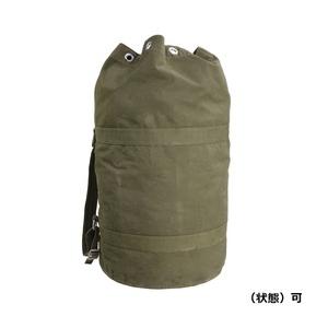 ドイツ軍放出品 ダッフルバッグ OD キャンバス生地 [ 難あり