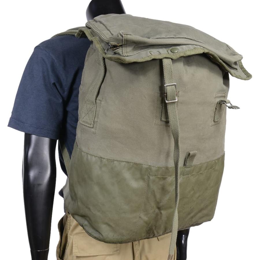 フランス軍放出品 バックパック F1 キャンバス生地 大容量 金属 Cランク Military フィールドパック Rucksack Mbc ミリタリーショップ レプズギア 通販 Yahoo ショッピング