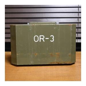 チェコ軍放出品 スチールボックス OR-3 [ 並下品 ] メディカル