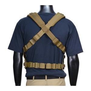 コンドルプレキャリ　マガジンポーチ付き CONDOR チェストリグ MCR4 モール対応 [ オリーブドラブ ] 弾薬帯 M4