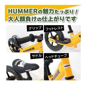 【直送 代引き不可】HUMMER トレーニーバイク MG-HMTB-YE ハマー 子供用自転車 キッズサイクル 子供用バイク キッズバイクの画像