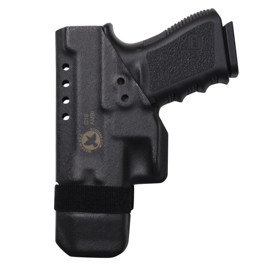 実物 RAVEN ホルスター GLOCK19 & SUREFIRE XC1 用 RAVEN IWBホルスター Morrigan Glock19 左右兼用 SF XC1ライト対応