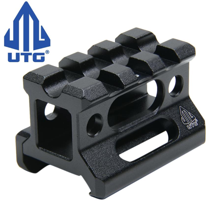 LEAPERS UTG ライザーマウント 3スロット 軽量 アルミ製 スーパー