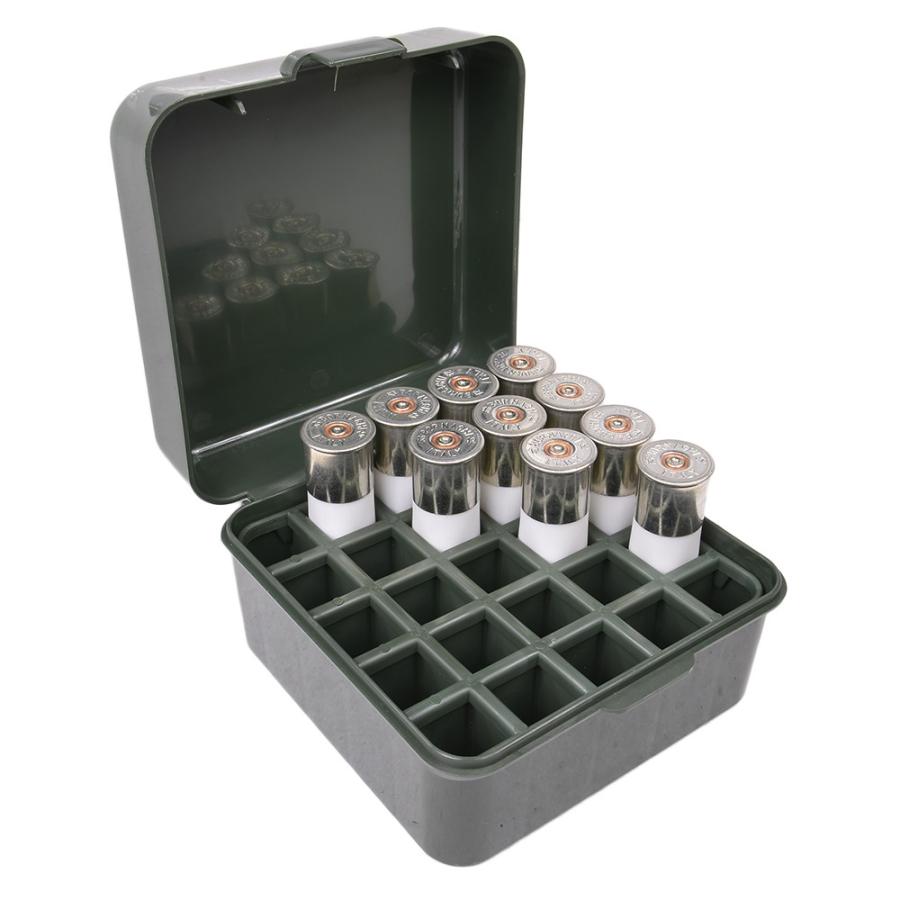 MTM ショットシェルボックス 25発収納 [ フォレストグリーン ] 散弾