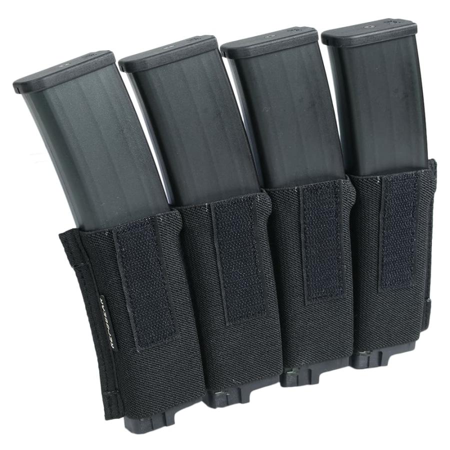 REPSGEAR SMGマガジンポーチ MP5/MP7他 4本収納 ベルクロ式インサート