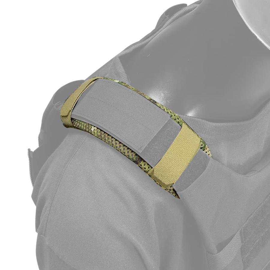 REPSGEAR ショルダーパッド 2枚セット 軽量 メッシュ生地 [ マルチカム