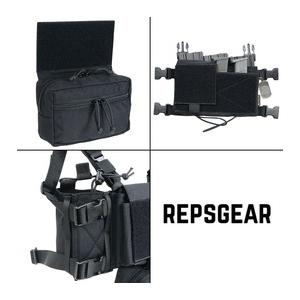 マイクロチェストリグ　付属品付き　ブラック REPSGEAR マイクロチェストリグ MK4 インサート付き PTVT01