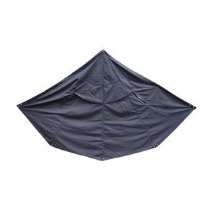 【サイズ３】ポーランド軍 テント ネイビー 将校カラー 軍幕 タグ付き ポーランド軍放出品 テントシート 軍幕 パップテント ダークネイビー