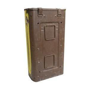イギリス軍放出品 砲弾ケース 120mm砲弾用 L11 弾薬ケース 鉄製