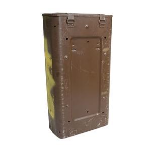 イギリス軍放出品 砲弾ケース 120mm砲弾用 L11 弾薬ケース 鉄製