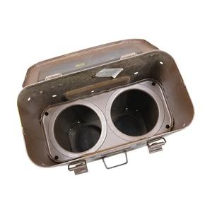 イギリス軍放出品 砲弾ケース 120mm砲弾用 L11 弾薬ケース 鉄製