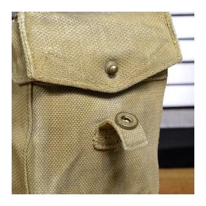 イギリス軍放出品 マガジンポーチ P1937 MKIII キャンバス [ 難あり