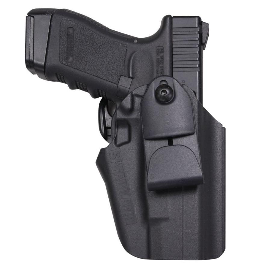 safariland実物小型ピストル用本革レザーショルダーホルスター