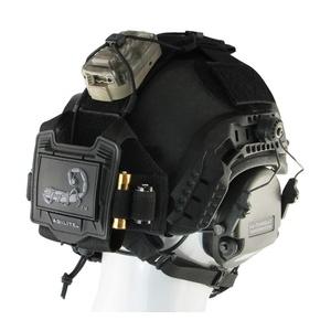 AGILITE ヘルメットアクセサリープラットフォーム BRIDGE ベルクロ付き