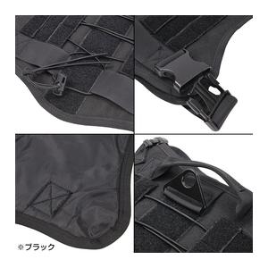 犬用防牙ベスト ドッグウェア MOLLE 狩猟用品 [ タン / XLサイズ 犬用防牙ベスト ドッグウェア MOLLE 狩猟用品 [ タン / XLサイズ
