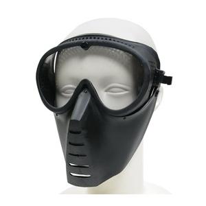 SANSEI フルフェイスガード 曇り止め加工 透明レンズ 眼鏡対応