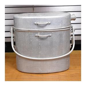 フランス軍放出品 メスキット アルミ製 ラージ クッカー 軍払い下げ品