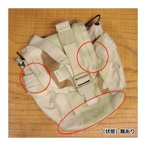 米軍放出品 キャンティーンポーチ MOLLE対応 DCU迷彩 3カラーデザート
