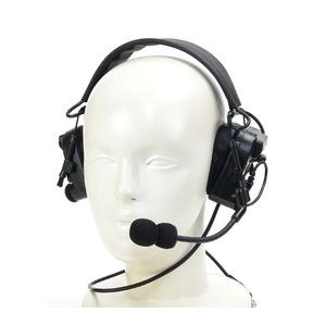 WADSN タクティカルヘッドセット Z038 COMTAC IV [ ブラック ] Z-TAC