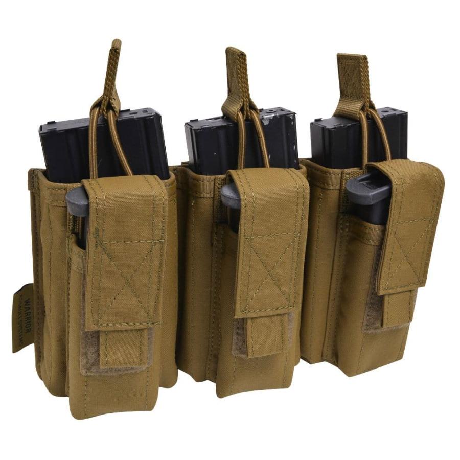 WARRIOR ASSAULT SYSTEMS トリプルマグポーチ 5.56mm弾マガジン用 