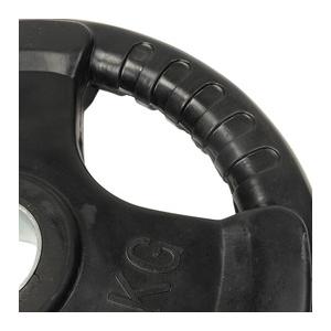 バーベルプレート Φ50mm トレーニング器具 ラバー加工 1枚販売 [ 25kg