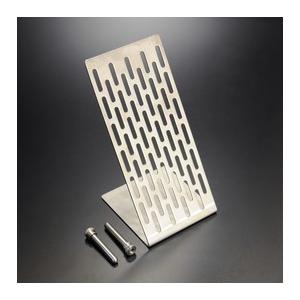 ＩＭＢＥＬ特注 L型ガンスタンド FMA ガンスタンド ハンドガン用 ステンレス製 ディスプレイ用品