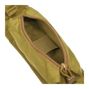 ショルダーストラップポーチ モールシステム対応 ナイロン製 [ タン