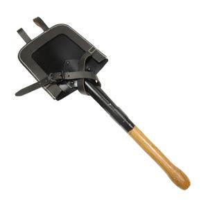 角型スコップ スコップカバー付 復刻品 ドイツ軍 ショベル 穴掘り 革