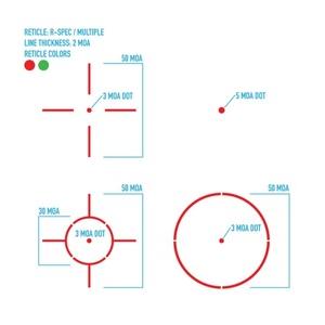 SIGHT MARK リフレックスサイト ULTRA SHOT R-スペック 照準器 サイトマーク REFLEXの画像