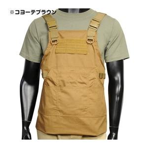 タクティカルエプロン MOLLE対応 作業用 アウトドア [ マルチカムブラック ] BBQ キャンプ 前掛け 衣料品｜revolutjp｜07